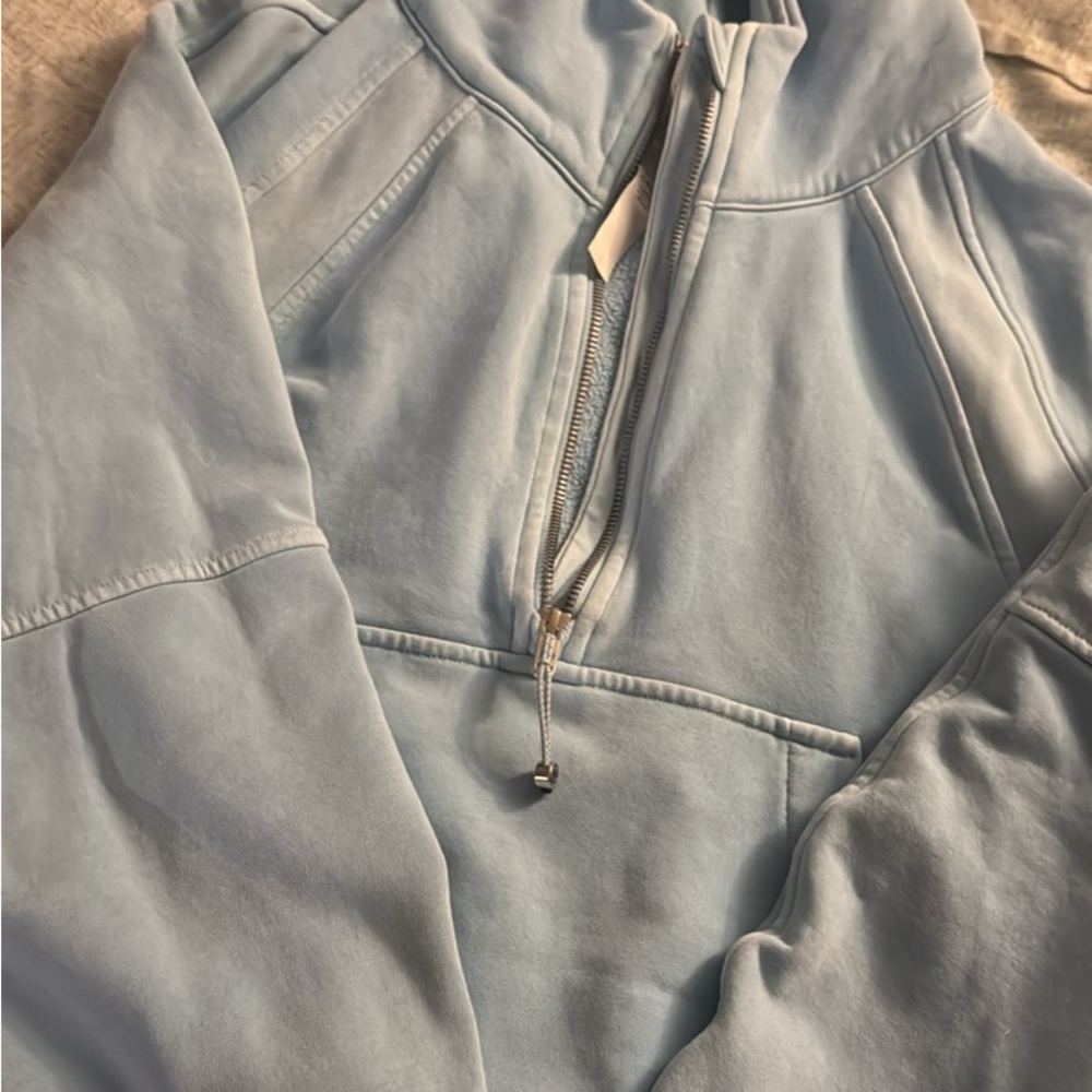 Lululemon Athletica Blue Half-Zip Pullover